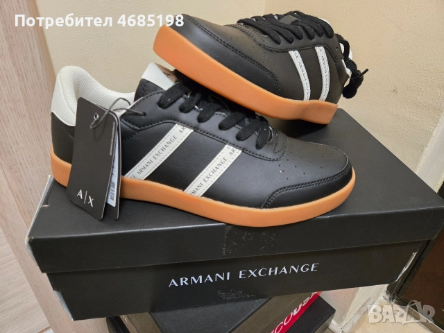 Чисто нови оригинални маратонки Armani Exchange, снимка 4 - Маратонки - 52819059
