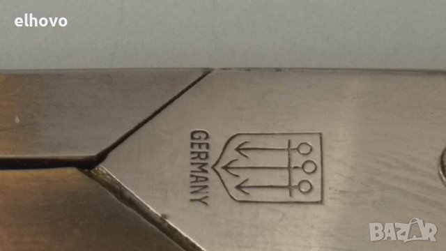 Ножица и нож за писма E.BONSMANN SOLINGEN, снимка 5 - Други ценни предмети - 39946979