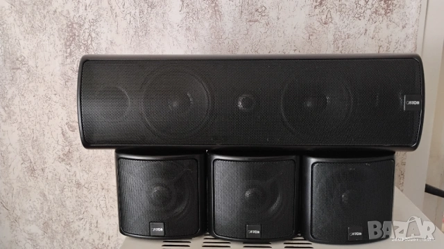 Комплект Canton . Център AV 700 и 3 сателита TWIN 700.