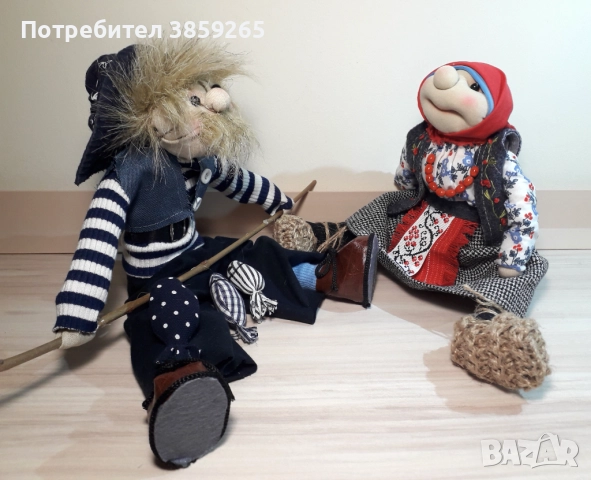 Кукла Баба Марта. Ръчна изработка., снимка 17 - Кукли - 52421044