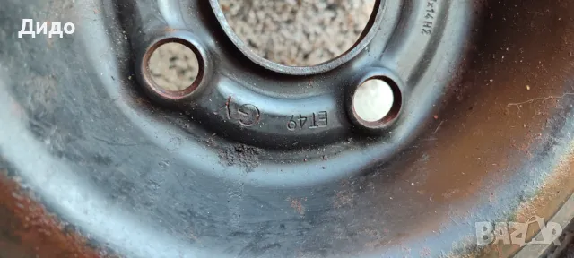 Джанта с гума за Опел Астра 14 цола, снимка 4 - Гуми и джанти - 49869110