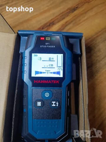 HANMATEK Stud Finder 5 в 1 цифров скенер за стена, детектор за дърво, метали, кабели, снимка 9 - Гедорета - 50501212