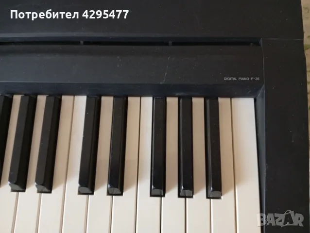 Yamaha p35 дигитално пиано 88клавиша собствени говорители, снимка 7 - Пиана - 55996599