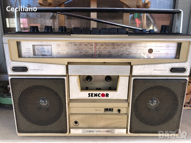 Радиокасетофо SENCOR S-4440-функционален!, снимка 6 - Радиокасетофони, транзистори - 52606958