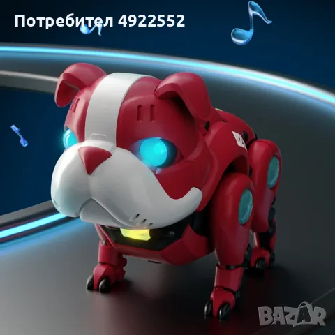 Куче робот, ABS,Функция звук и светлина, снимка 2 - Други - 55704470
