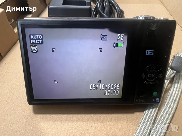 Фотоапарат Pentax Optio V20 Digital Camera - Black, снимка 4 - Фотоапарати - 56348590
