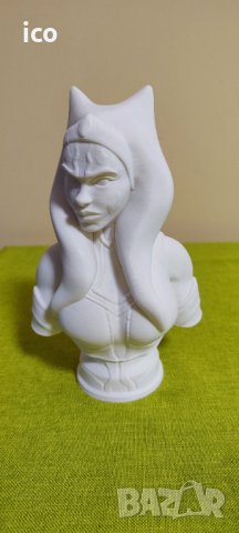 Ahsoka - Star Wars 3D printed toy (unpainted)