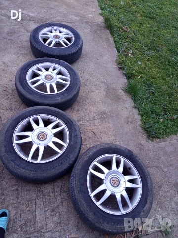 лети джанти с летни гуми 5х100 15