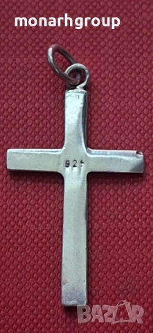 Сребърна висулка, снимка 3 - Колиета, медальони, синджири - 52656421