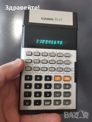 Научен калкулатор Casio fx-29 made in Japan in 1977