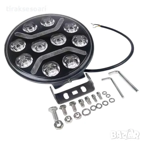 LED Диоден Халоген 252W за ролбар за Камиони Джипове Офроуд Боен Фар, снимка 2 - Аксесоари и консумативи - 48408603