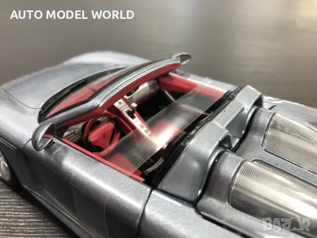 MONDO MOTORS метална колекционерска количка PORSCHE CARRERA GT 1:24, снимка 6 - Колекции - 47410759