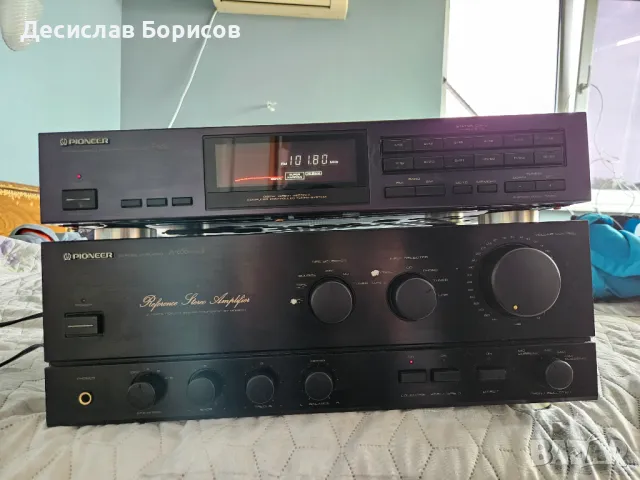 Стерео усилвател Pioneer A-656 Mark 2+тунер Pioneer F-656