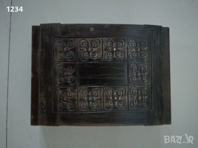 Дървена кутия 17 х 11.5 h 5.5 см. , снимка 1 - Други стоки за дома - 39058495