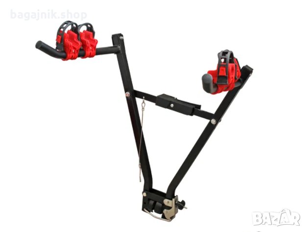 Велосипеден багажник за теглич за 2 колела, снимка 2 - Аксесоари и консумативи - 35998051
