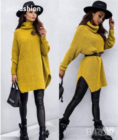 Плетени туники поло, снимка 3 - Блузи с дълъг ръкав и пуловери - 30717838