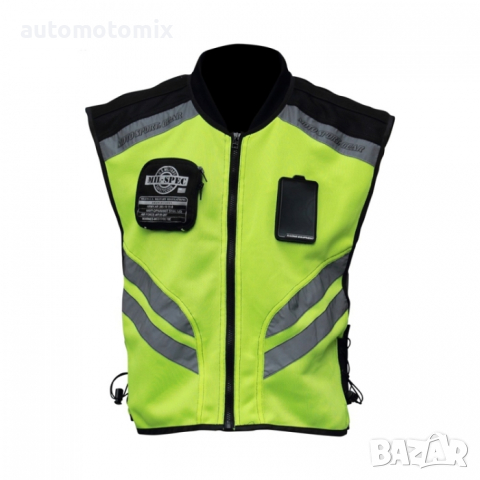 ЖИЛЕТКА МОТО,СВЕТЛООТРАЗИТЕЛНА - 2094, снимка 3 - Аксесоари и консумативи - 36971807