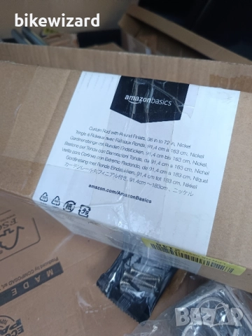 Метален корниз регулируем за баня 91.4-183 см. НОВ, снимка 6 - Други стоки за дома - 51669094