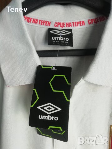 Umbro Serbia Сърбия оригинална нова с етикет поло тениска размер S, снимка 4 - Тениски - 42134645
