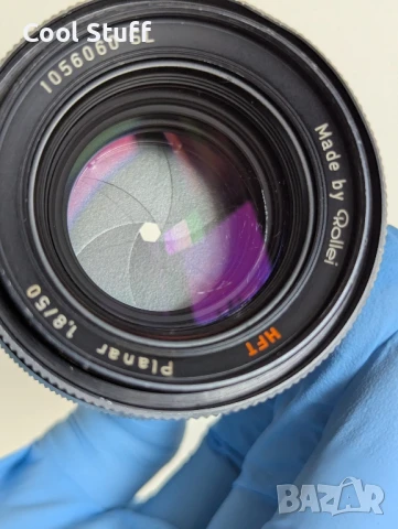 Фотоапарат Rolleiflex SL350 с обектив Rollei Planar HFT 50 1.8, снимка 8 - Фотоапарати - 51163873