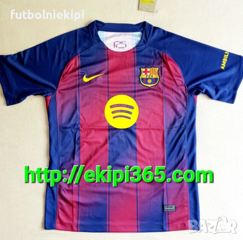 Ламин Ямал 10 - Барселона тениска НОВ 2025/26, снимка 3 - Спортни дрехи, екипи - 26721291