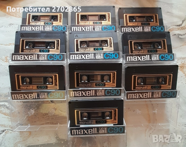 Аудио касети , MAXELL UD XLII  / Златни / - 90 мин. - хром