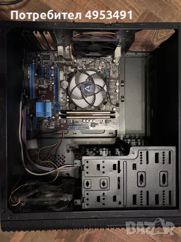 Компютърен комплект: i5-3570 + 8GB DDR3 Corsair + ASUS P8H61-M LE + Кутия DeepCool