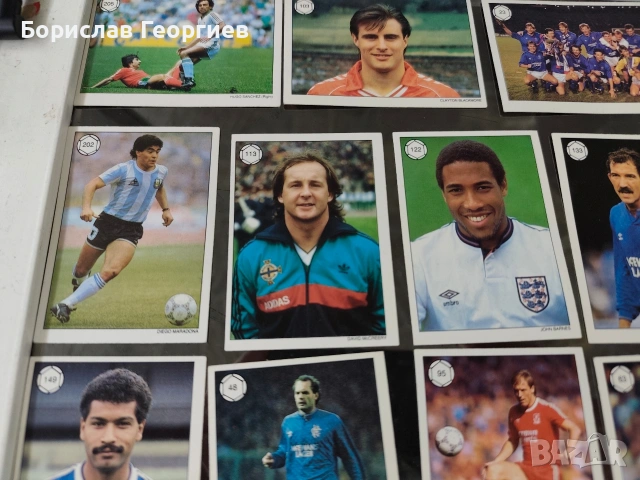 Лот стикери и карти на Панини Panini 1996 / 98/1999/2000, снимка 2 - Колекции - 53497453