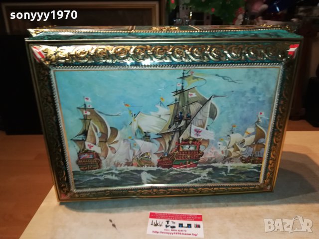 кораби кутия франция 1902221626, снимка 3 - Антикварни и старинни предмети - 35845530