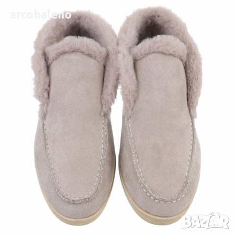 Дамски зимни боти до глезена, 4цвята , снимка 9 - Дамски боти - 52456381