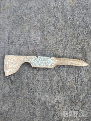 Стара ръчно кована брадвичка, киркобрадва. , снимка 1