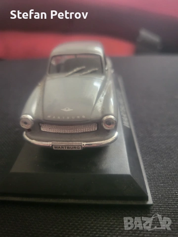 Колекционерски модел Wartburg 312 , снимка 3 - Колекции - 53689885