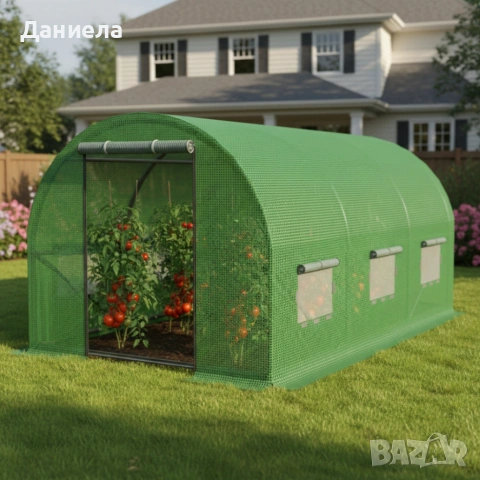 Компактна оранжерия - професионална защита и идеални условия за вашите култури - 3 х 2 х 2м , снимка 2 - Оранжерии - 53618180