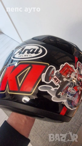 Каска Arai haga monza Mразмер, снимка 9 - Аксесоари и консумативи - 53621272