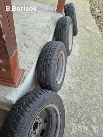 Зимни гуми ХАНКОК 4 бр.С ДЖАНТИ 13 ЦОЛА 165/70/13 DOT 3121, снимка 10 - Гуми и джанти - 40371126