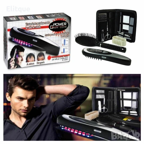 Лазерен гребен за стимулиране растежа на косата, снимка 18 - Други - 53322663