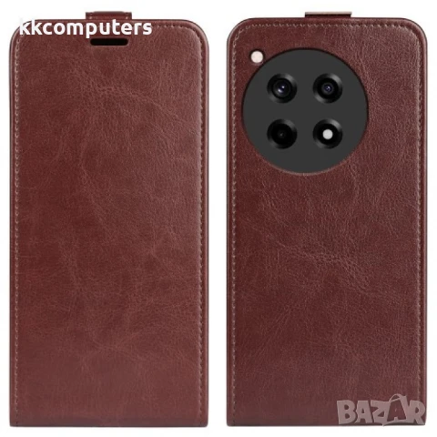 OnePlus Ace 3 5G / 12R 5G Flip3 Кожен Калъф и Скрийн Протектор, снимка 4 - Калъфи, кейсове - 51263115