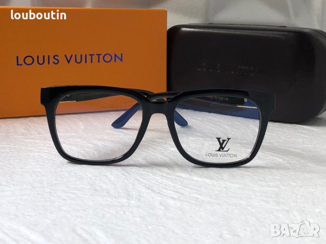 Louis Vuitton диоптрични рамки.прозрачни слънчеви,очила за компютър, снимка 6 - Слънчеви и диоптрични очила - 41103790