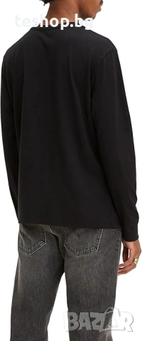 Мъжка блуза с дълъг ръкав размер XL Levi’s със стандартен графичен дизайн, снимка 3 - Тениски - 53484754
