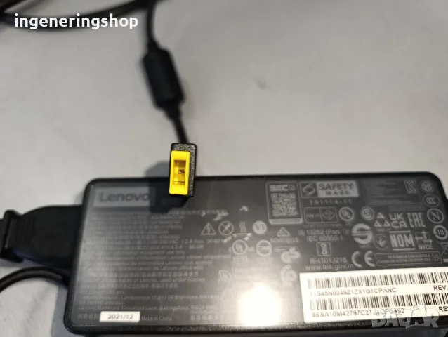 Зарядно за лаптопи Lenovo 20V 4.5A 90W, снимка 3 - Части за лаптопи - 56021439