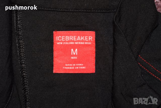 ICEBREAKER Men's Merino Short Sleeve Half Zip Jersey Sz M / #00490 /, снимка 6 - Спортни дрехи, екипи - 41226974