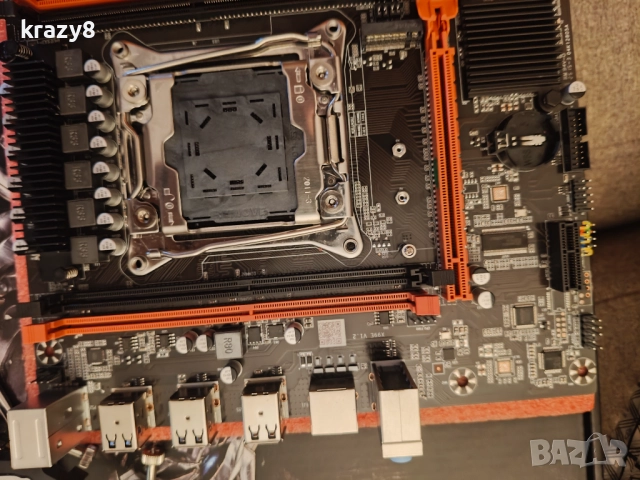 Дъно Mougul X99 lga 2011 3 v3 + Intel Xeon 1630v4 m2, снимка 3 - Дънни платки - 52685465