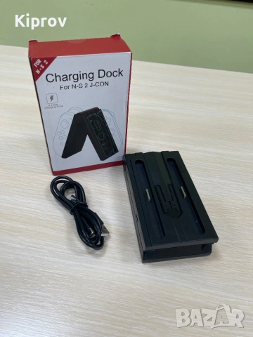 🎮 Younik 4-в-1 Charger за Switch 2 J-Con контролери – Магнитна зарядна станция, снимка 2 - Други игри и конзоли - 53762766