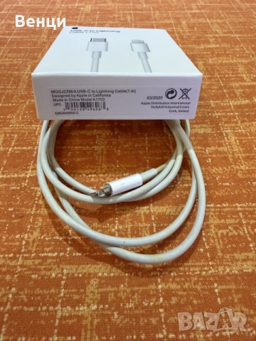 Кабел Apple USB-C към Lightning, снимка 6 - USB кабели - 56182782