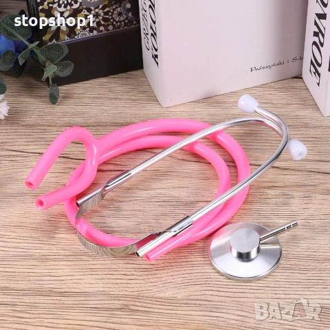  Стетоскоп Работещ стетоскоп Лекар Медицинска сестра Медицинска игра, снимка 2 - Образователни игри - 53607756