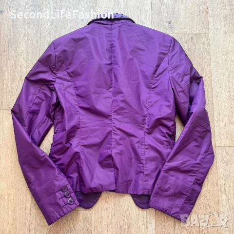 R.Rothschild дамско сако кожа полиестер размер С-М, снимка 8 - Сака - 53868080