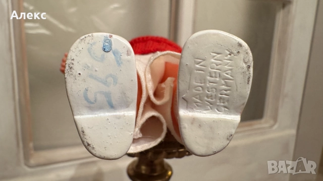 Винтидж Колекционерска кукла, Западна Германия, 1950г, снимка 2 - Колекции - 52381273