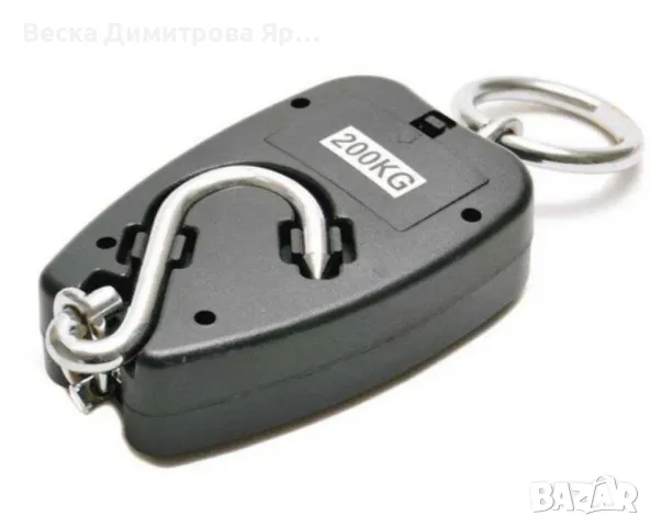 Електронен кантар с кука за измерване на тежък товар до 200 килограма, снимка 4 - Други стоки за дома - 47897721