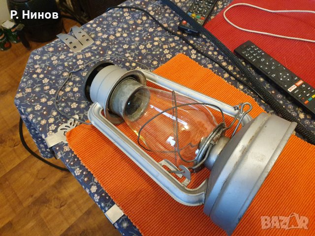 газова лампа в работно състояние стара и работеща , снимка 6 - Антикварни и старинни предмети - 41949004