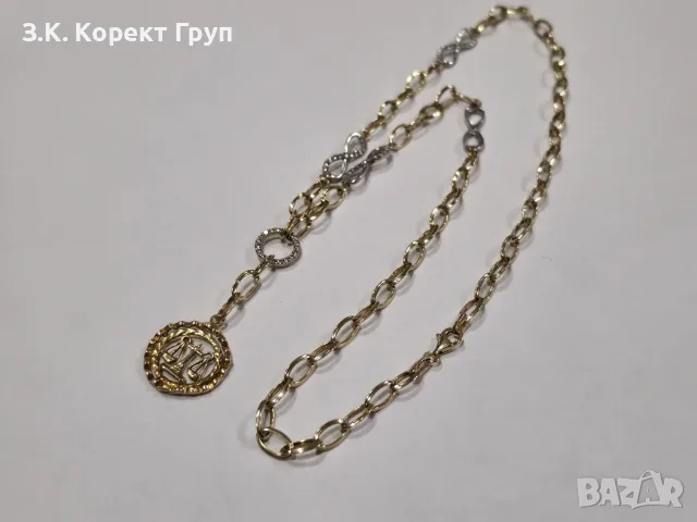 Дамски златен синджир 14К 585 / 10,10 гр., снимка 2 - Колиета, медальони, синджири - 55794697